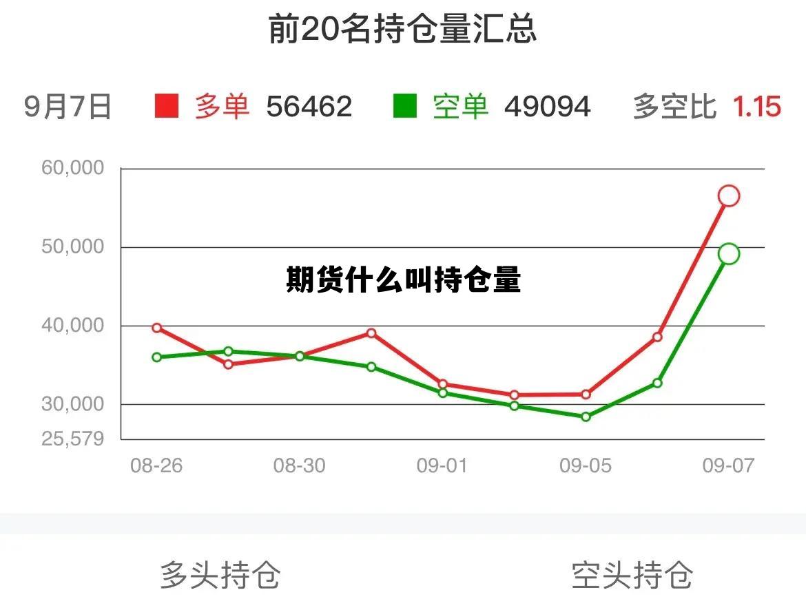 期货什么叫持仓量 期货的持仓量怎么理解